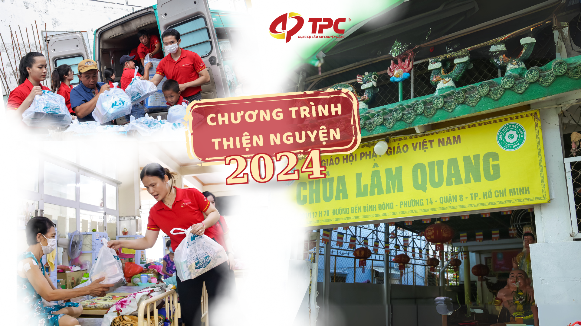 Chương trình Thiện Nguyện tại chùa Lâm Quang